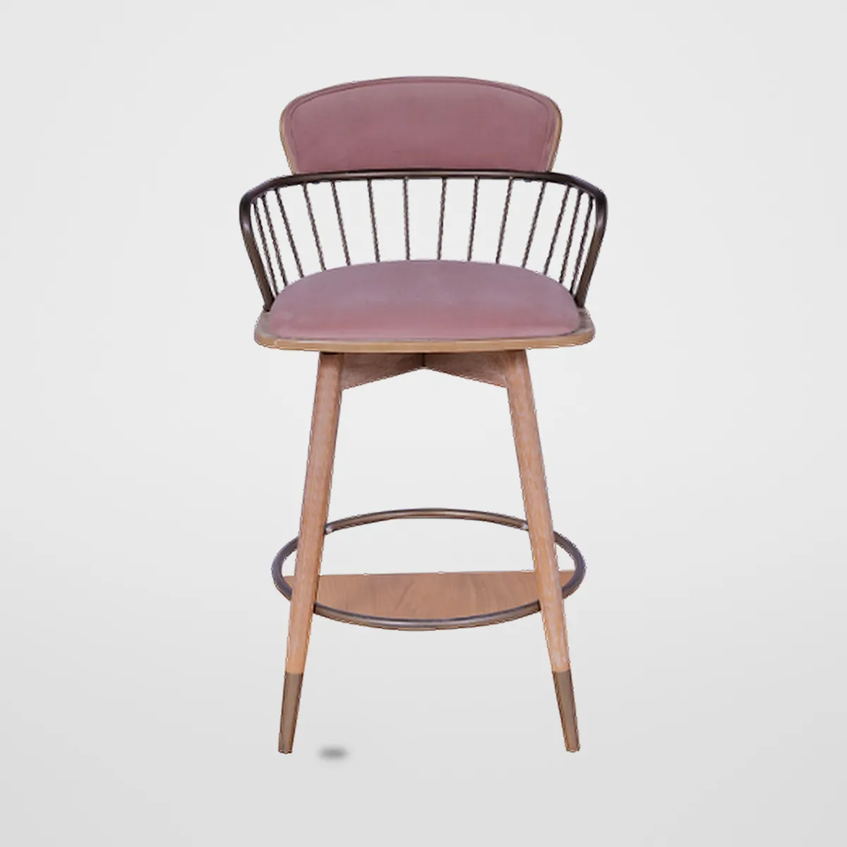 Fixed Bar Stool CZ-B-017 – view 3
