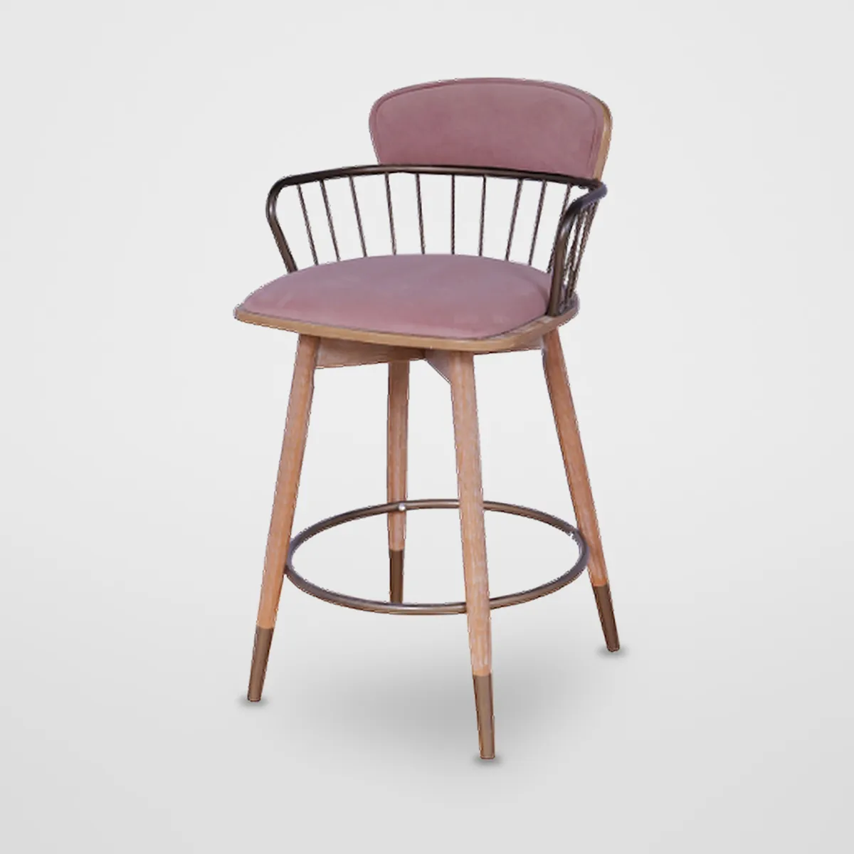 Fixed Bar Stool CZ-B-017 – view 4