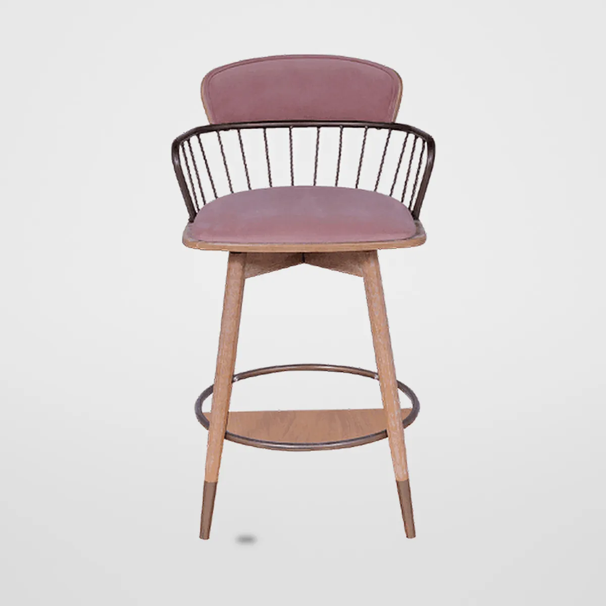 Fixed Bar Stool CZ-B-017 – view 6