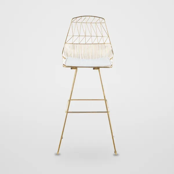 Fixed Leatherette Bar Stool CZ-B-020