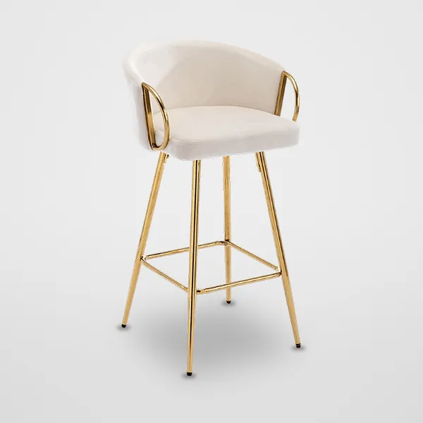Fixed Rope-Weave Bar Stool CZ-B-024