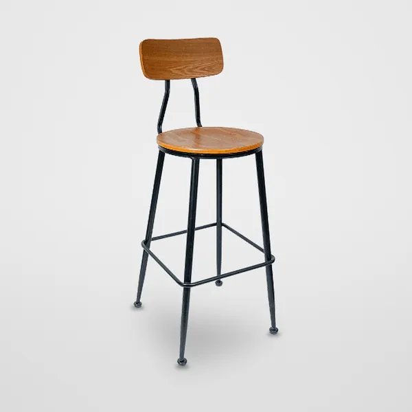 Fixed Bar Stool CZ-B-040