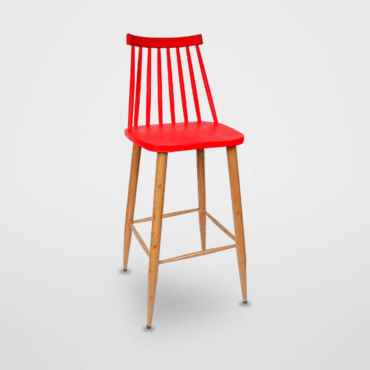 Fixed Moulded Bar Stool CZ-B-041