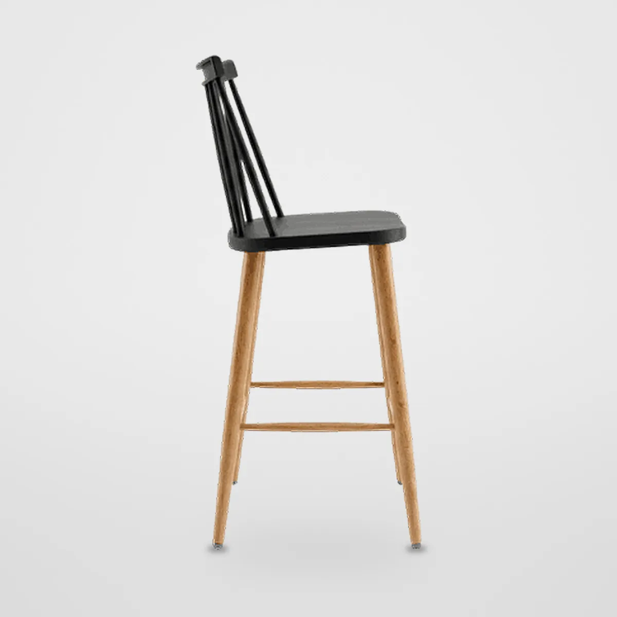 Fixed Moulded Bar Stool CZ-B-041 – view 3