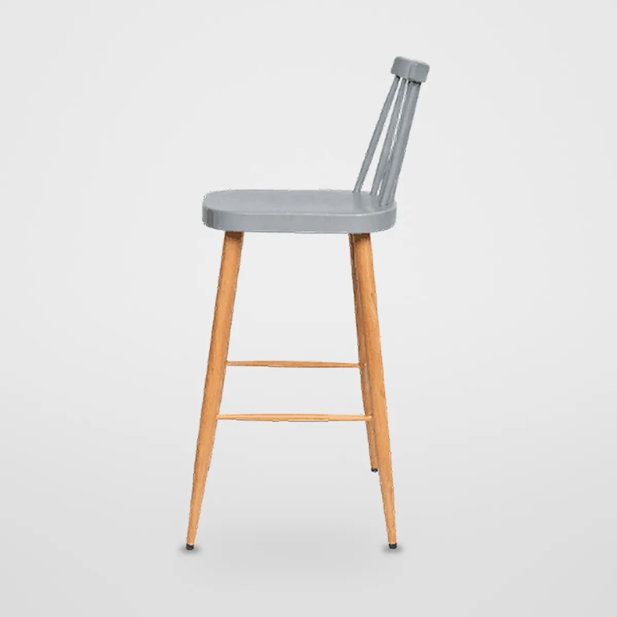 Fixed Moulded Bar Stool CZ-B-041 – view 6