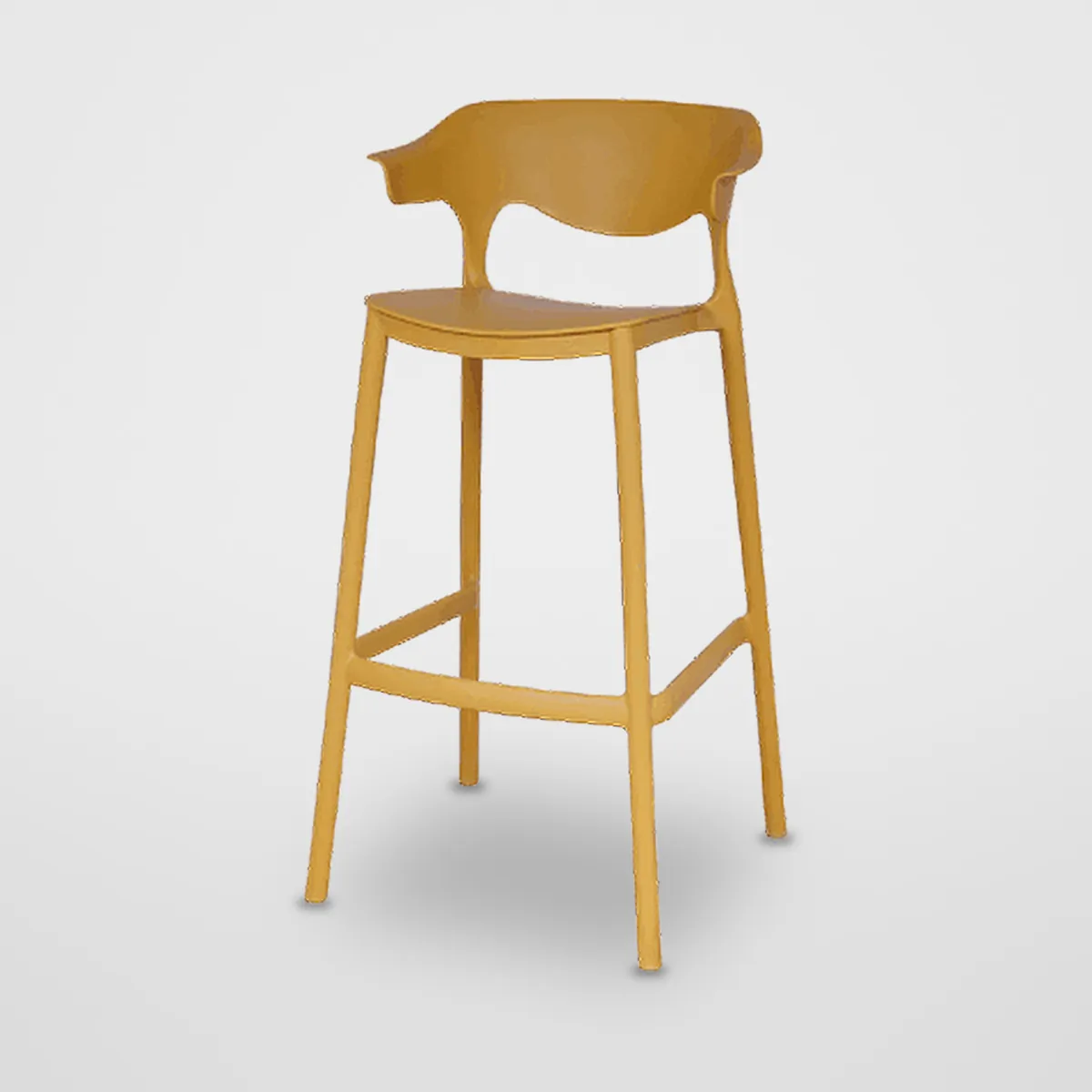 Fixed Moulded Bar Stool CZ-B-052 – view 10