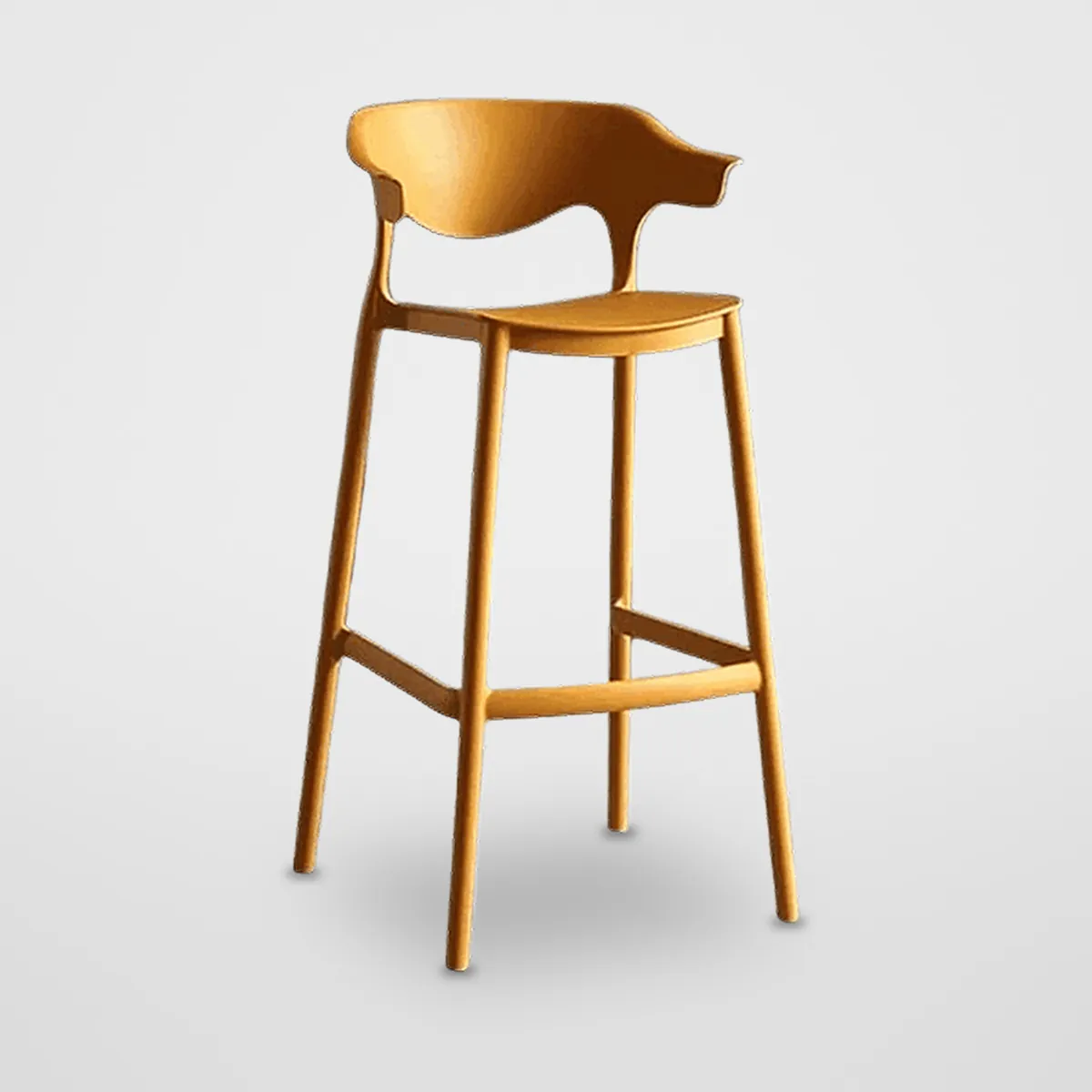 Fixed Moulded Bar Stool CZ-B-052 – view 11