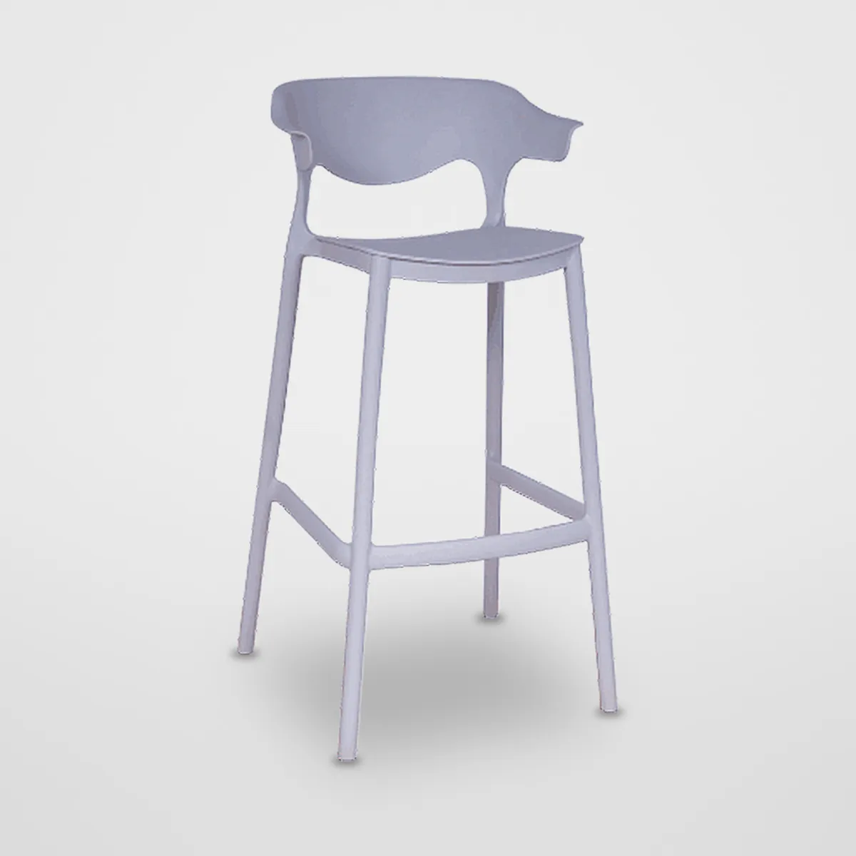 Fixed Moulded Bar Stool CZ-B-052 – view 6