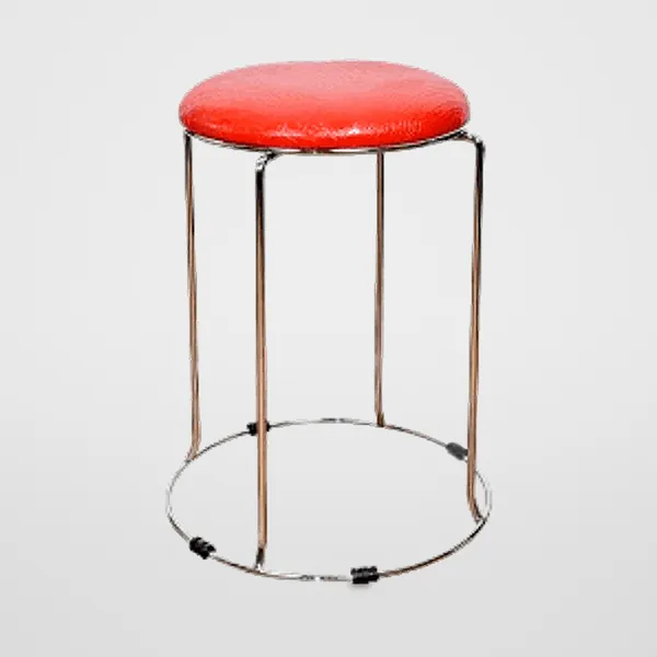Fixed Leatherette Bar Stool CZ-B-056