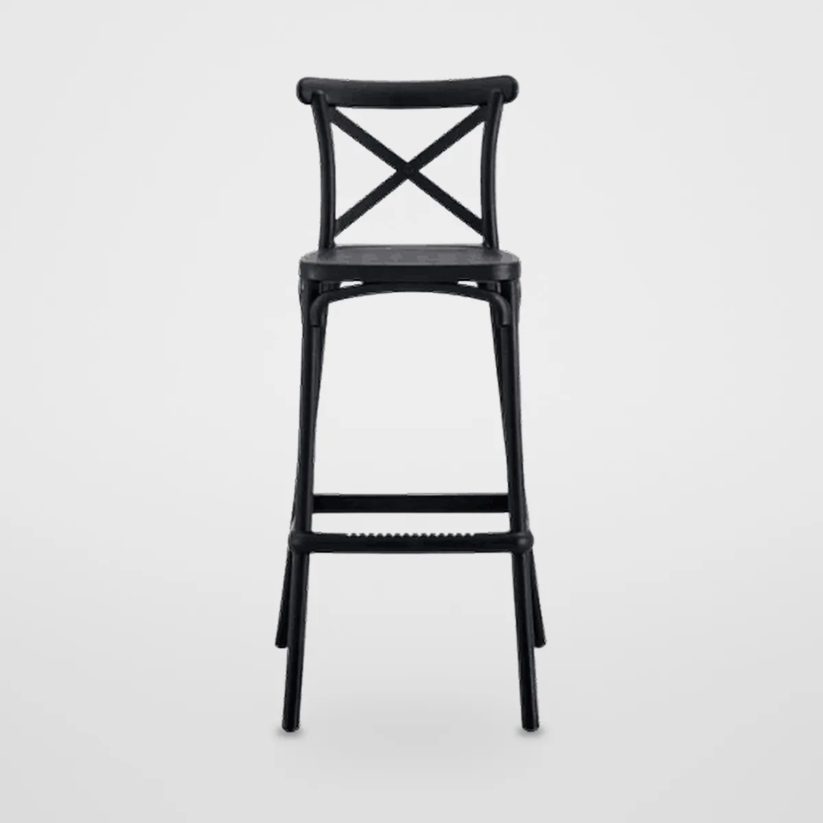 Fixed Moulded Bar Stool CZ-B-067 – view 2