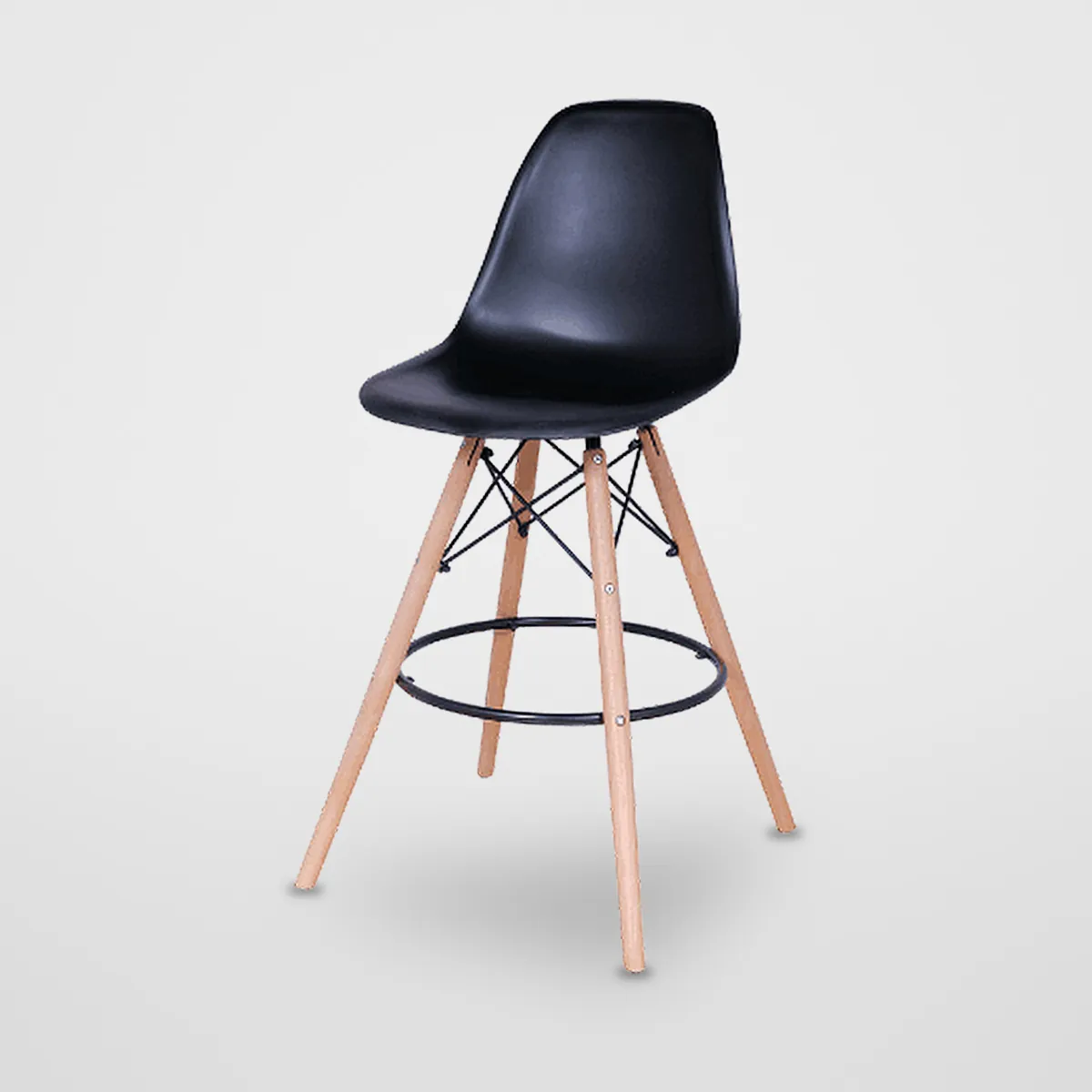 Fixed Moulded Bar Stool CZ-B-071 – view 4
