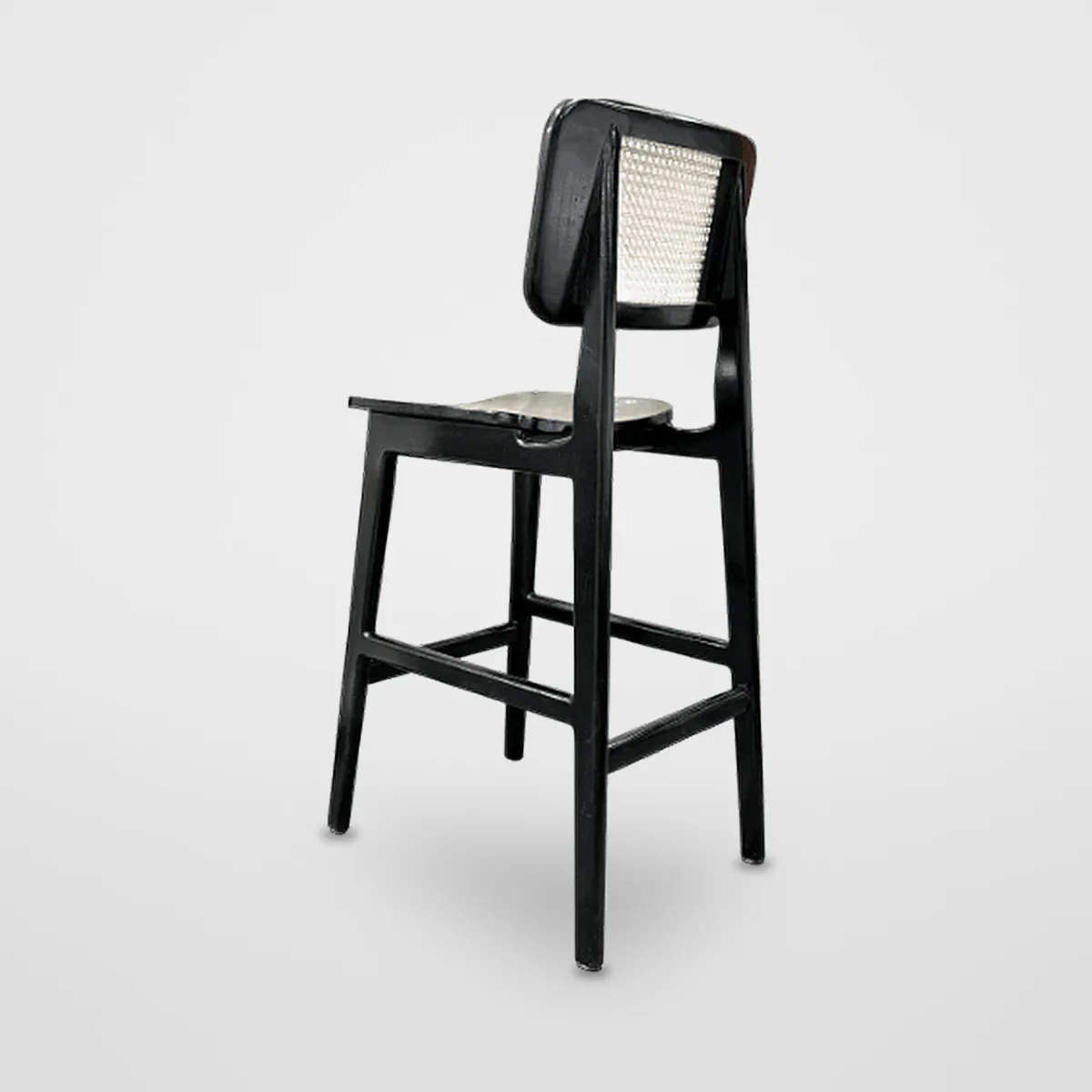 Fixed Sheesham Bar Stool CZ-B-073 – view 3