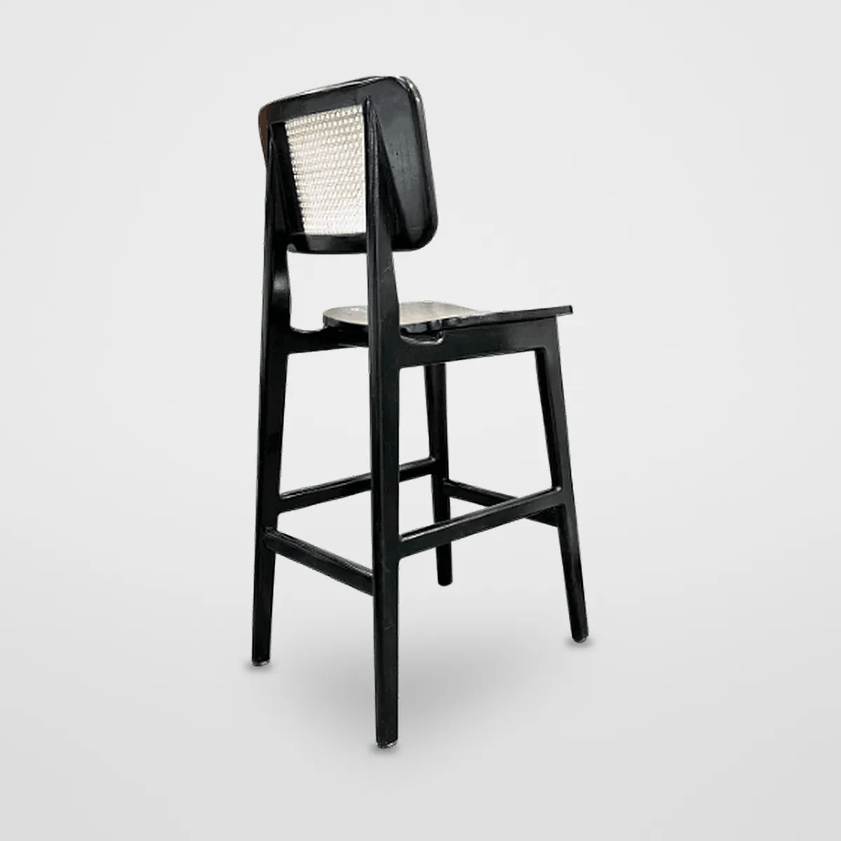 Fixed Sheesham Bar Stool CZ-B-073 – view 4