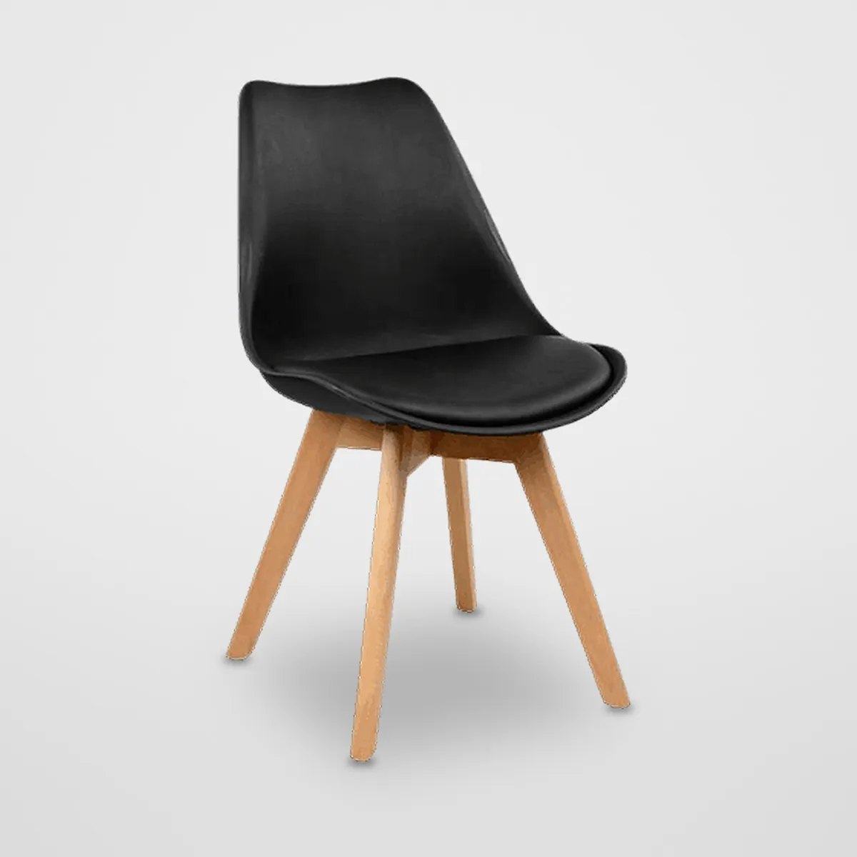 Beechwood Leatherette Cafe Chair CZ-C-004 – view 4