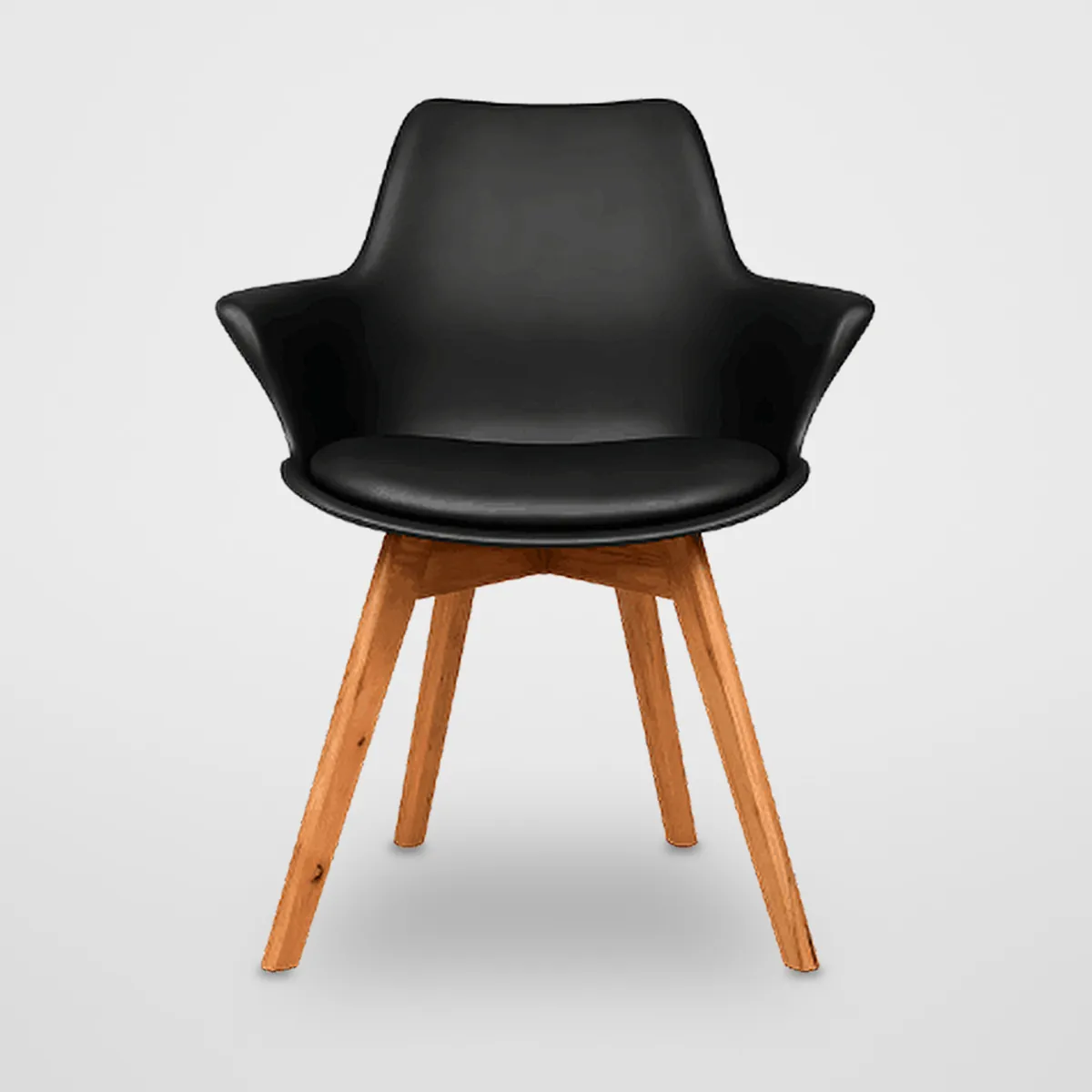 Beechwood Leatherette Cafe Chair CZ-C-010 – view 5