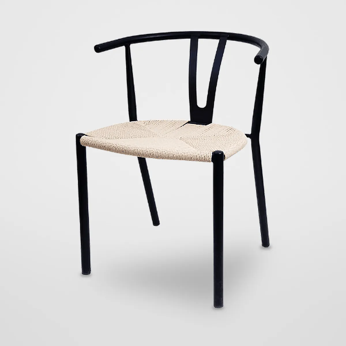 Beechwood Rope-Weave Dining Chair CZ-D-005 – view 4