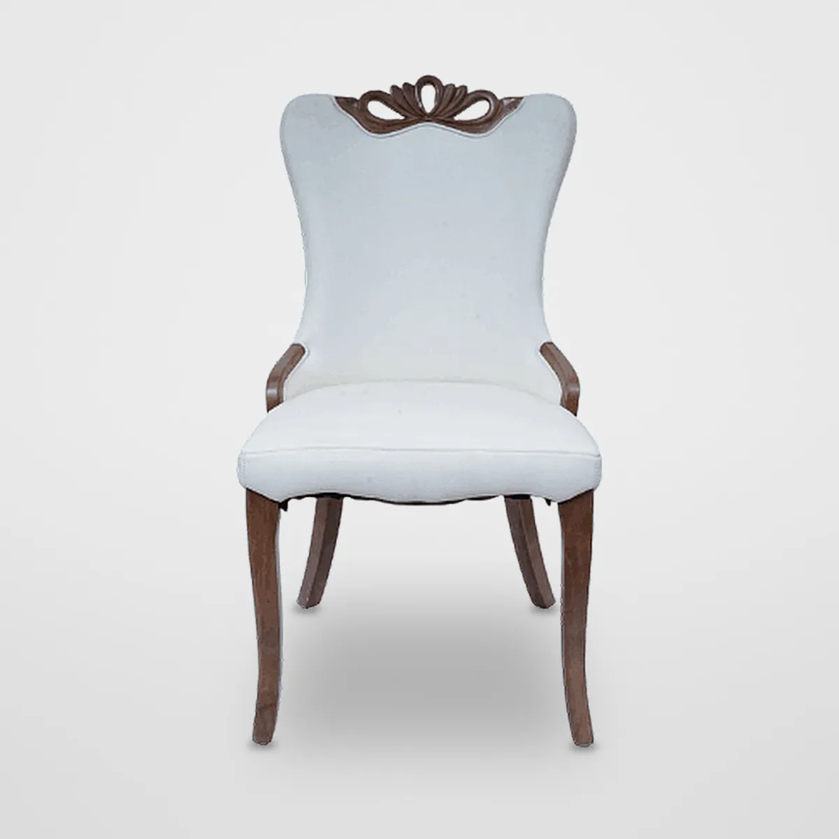 Solid Wood Leather Dining Chair CZ-D-037