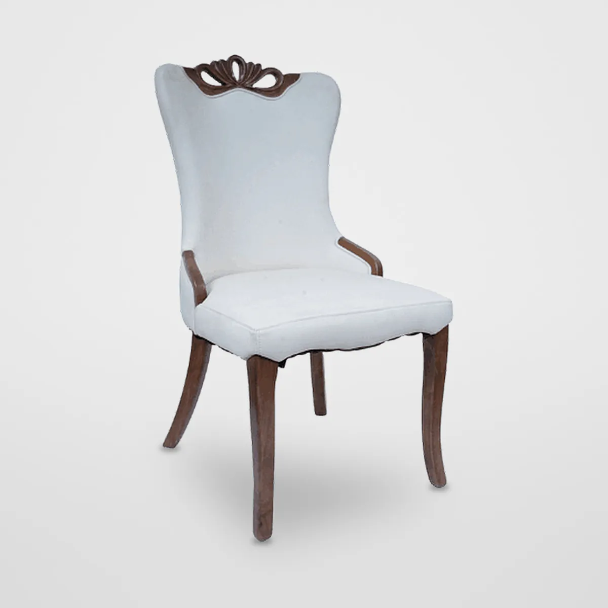 Solid Wood Leather Dining Chair CZ-D-037 – view 2