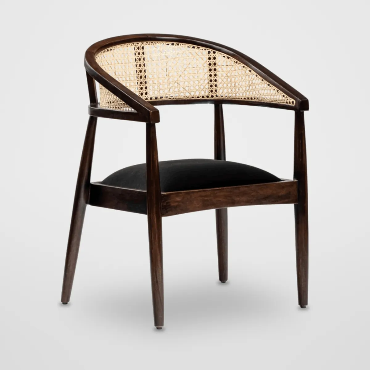 Cane Upholstered Dining Chair CZ-D-048 – view 3