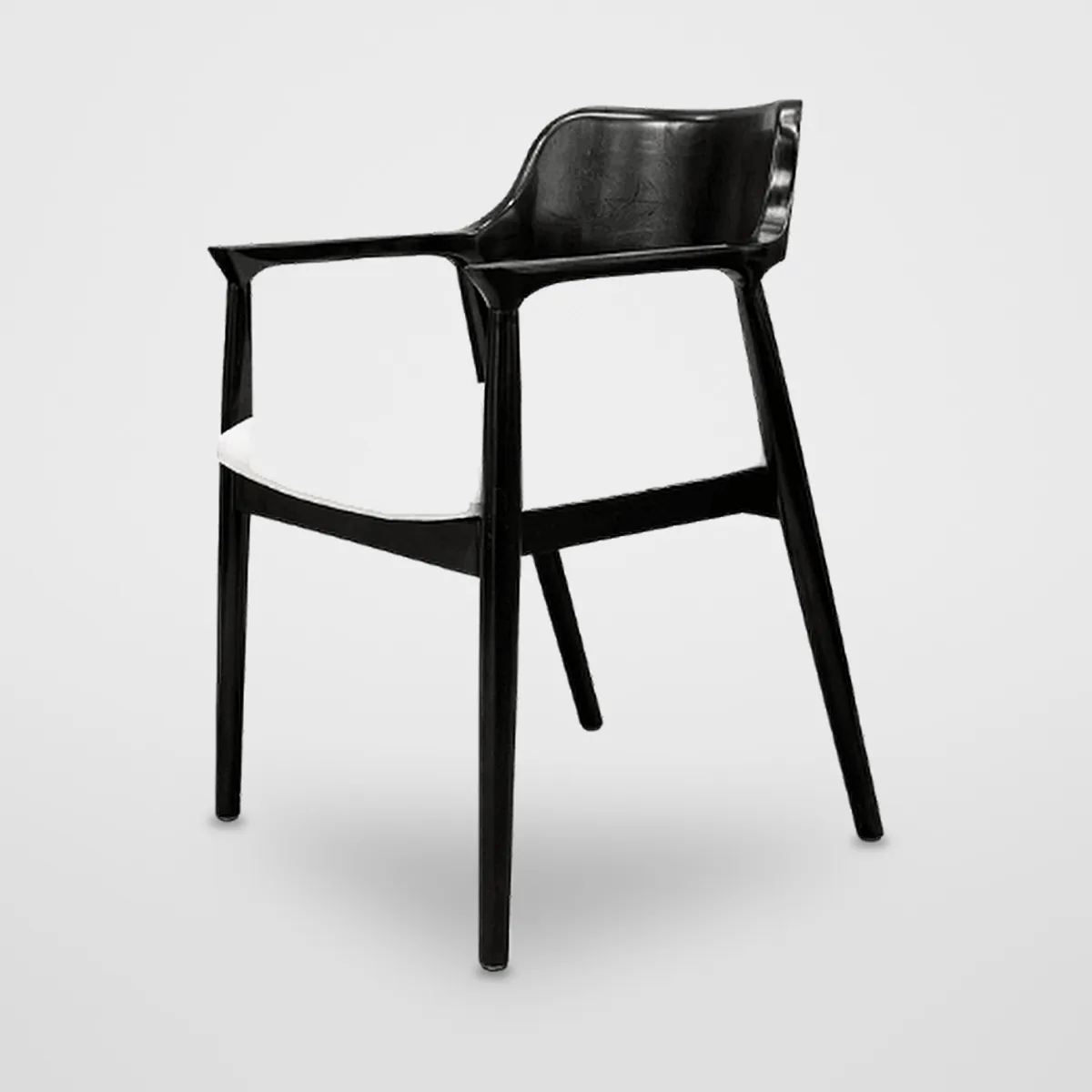 Wooden Restaurant Chair CZ-D-075 – view 3