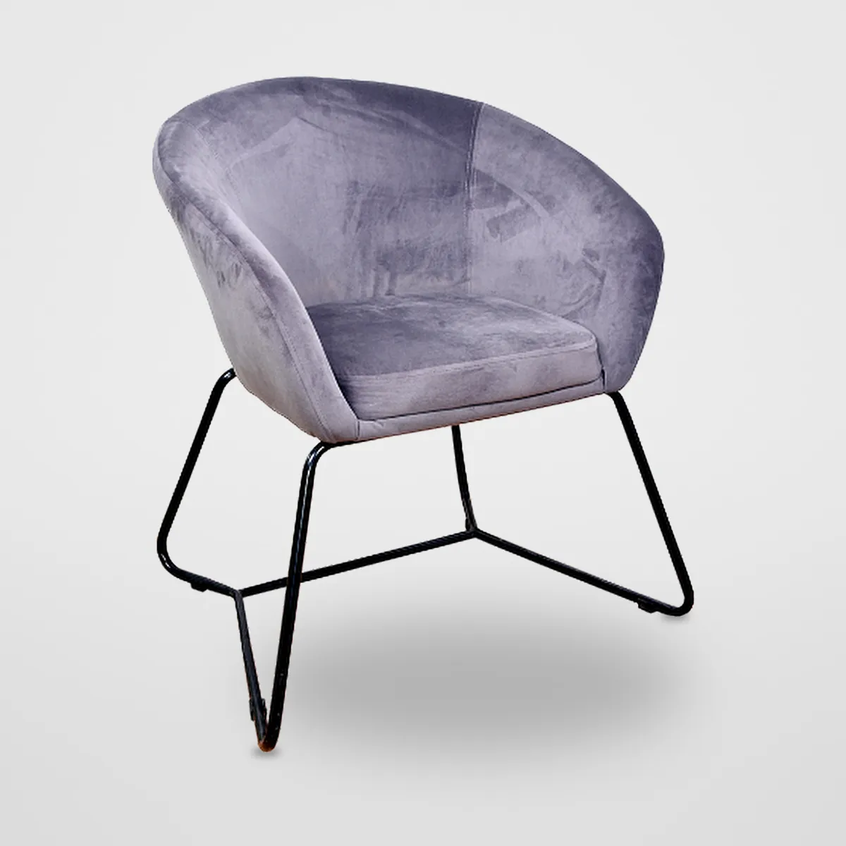 Upholstered Lounge Chair CZ-L-016 – view 3