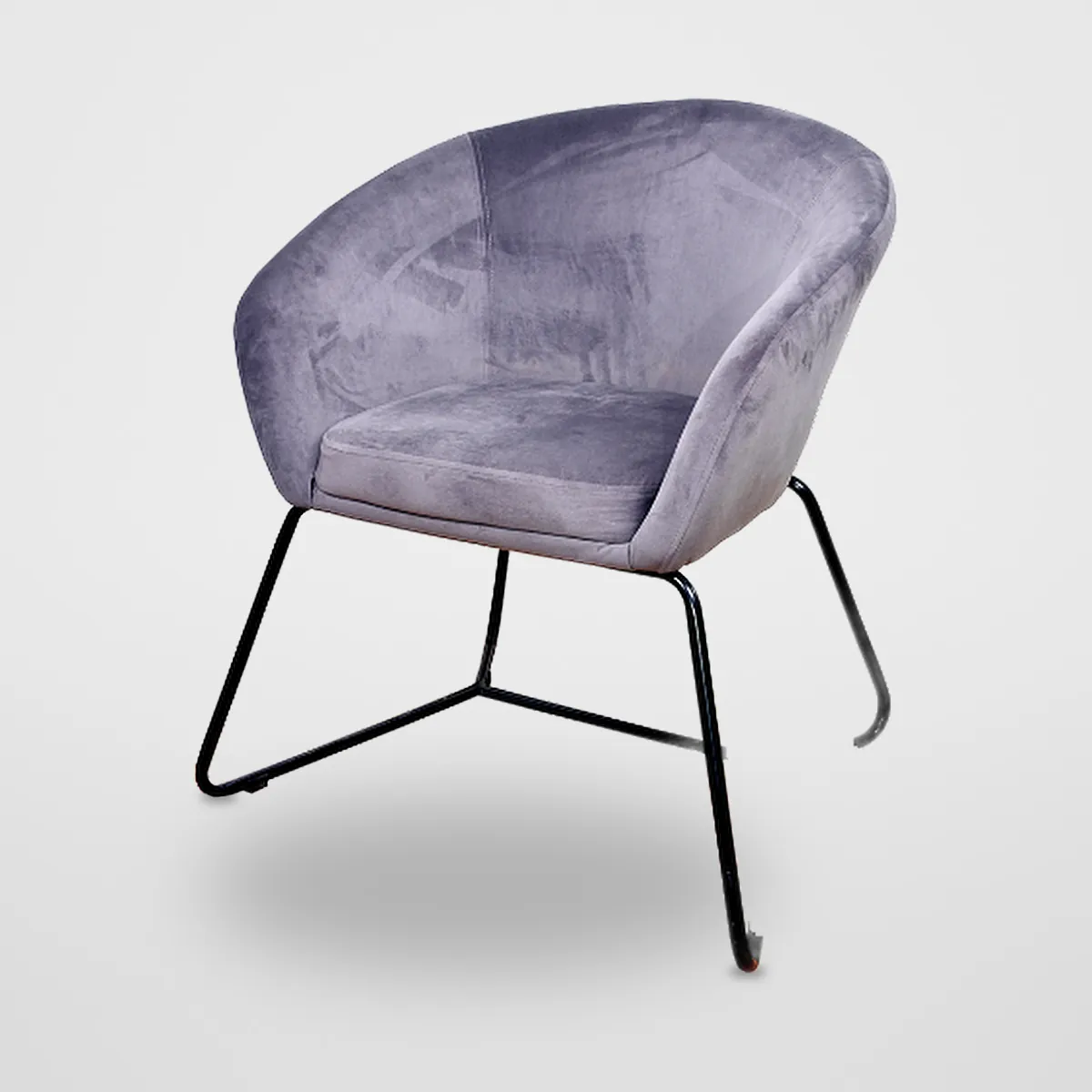 Upholstered Lounge Chair CZ-L-016 – view 4