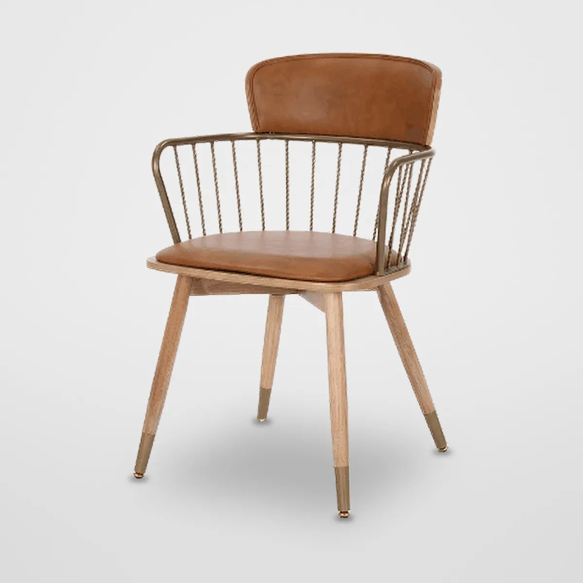 Upholstered Lounge Chair CZ-L-036 – view 4