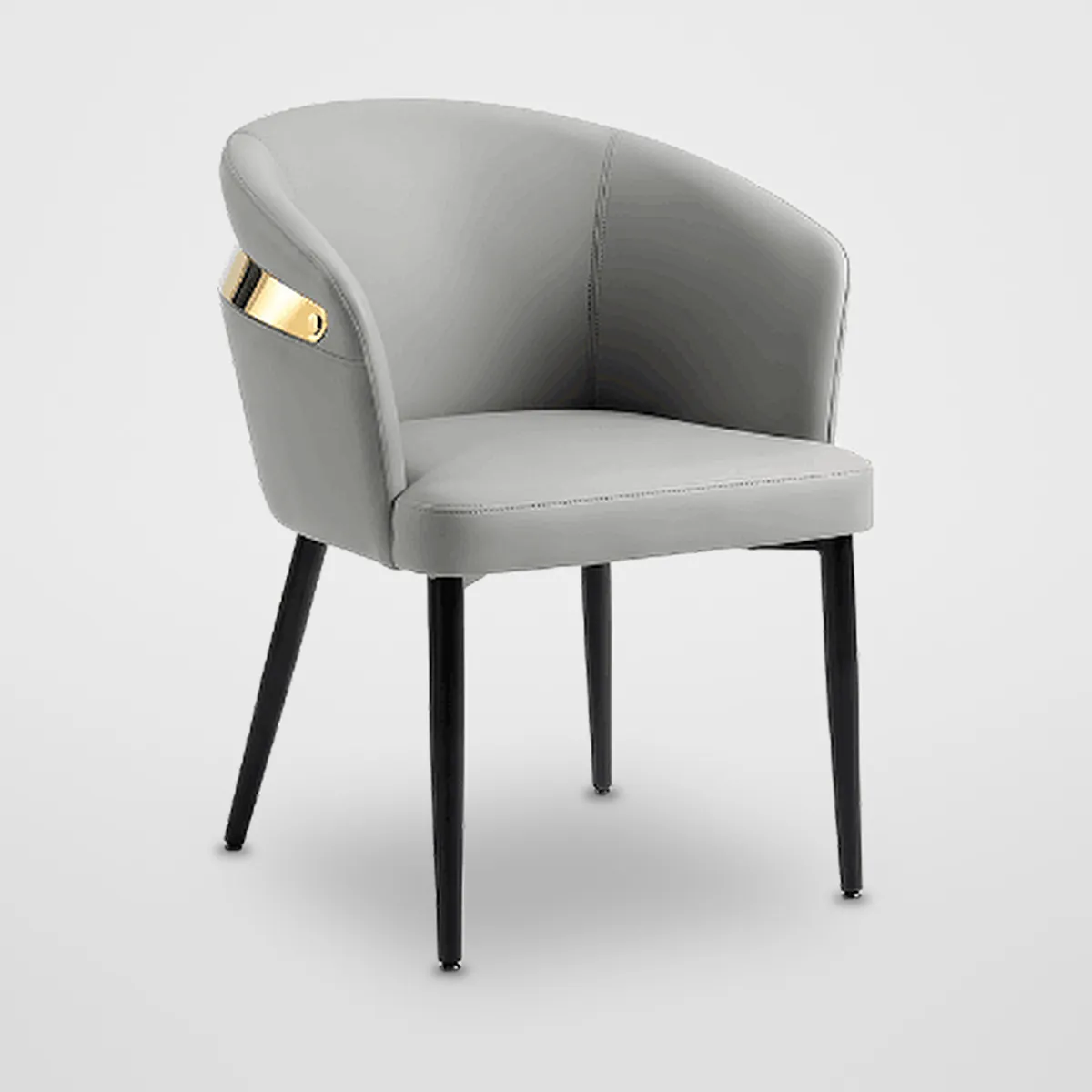 Leatherette Lounge Chair CZ-L-502