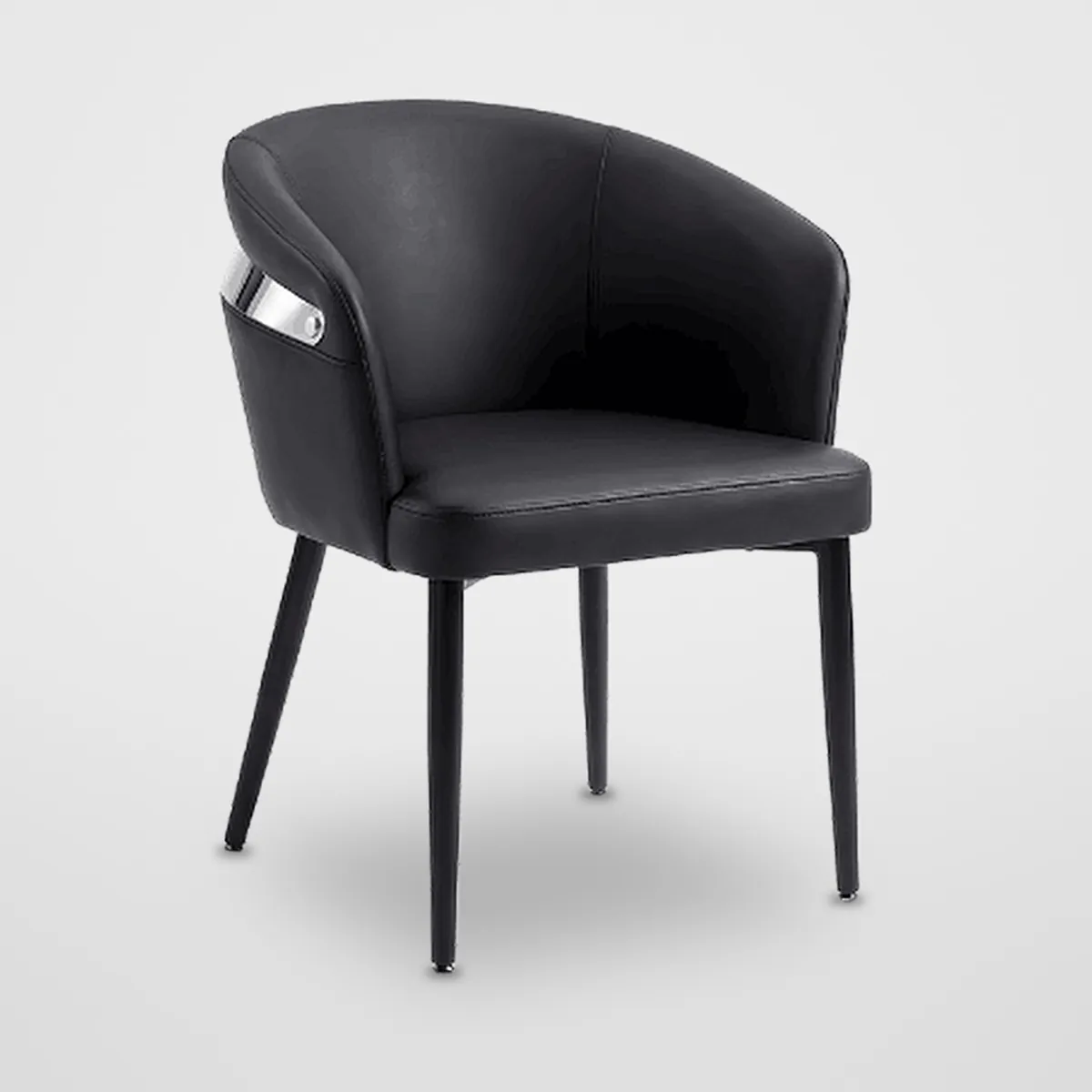 Leatherette Lounge Chair CZ-L-502 – view 3