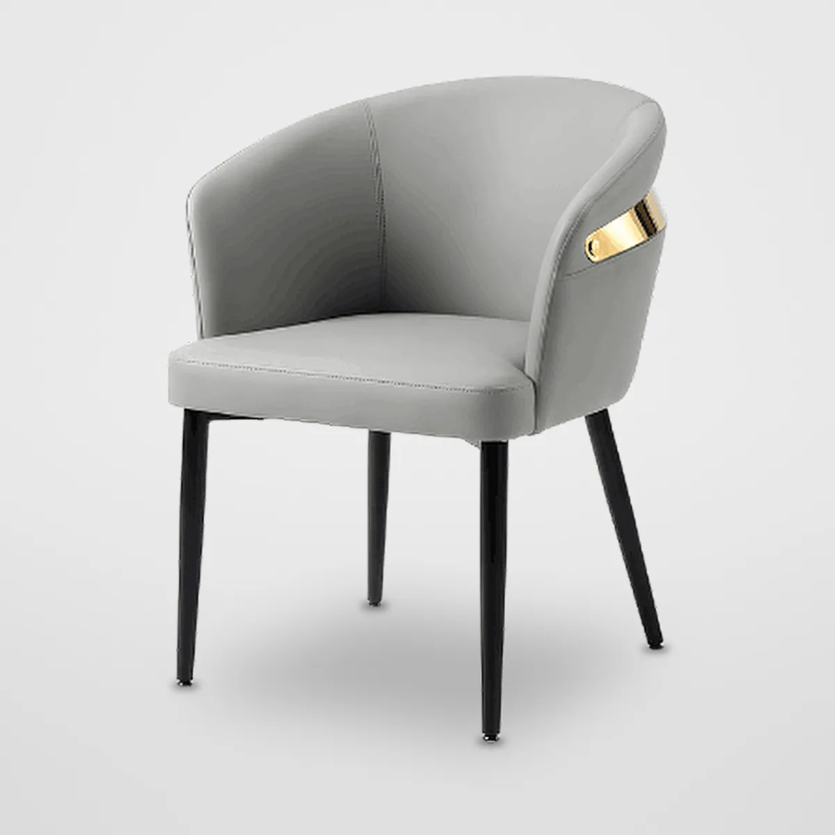 Leatherette Lounge Chair CZ-L-502 – view 5