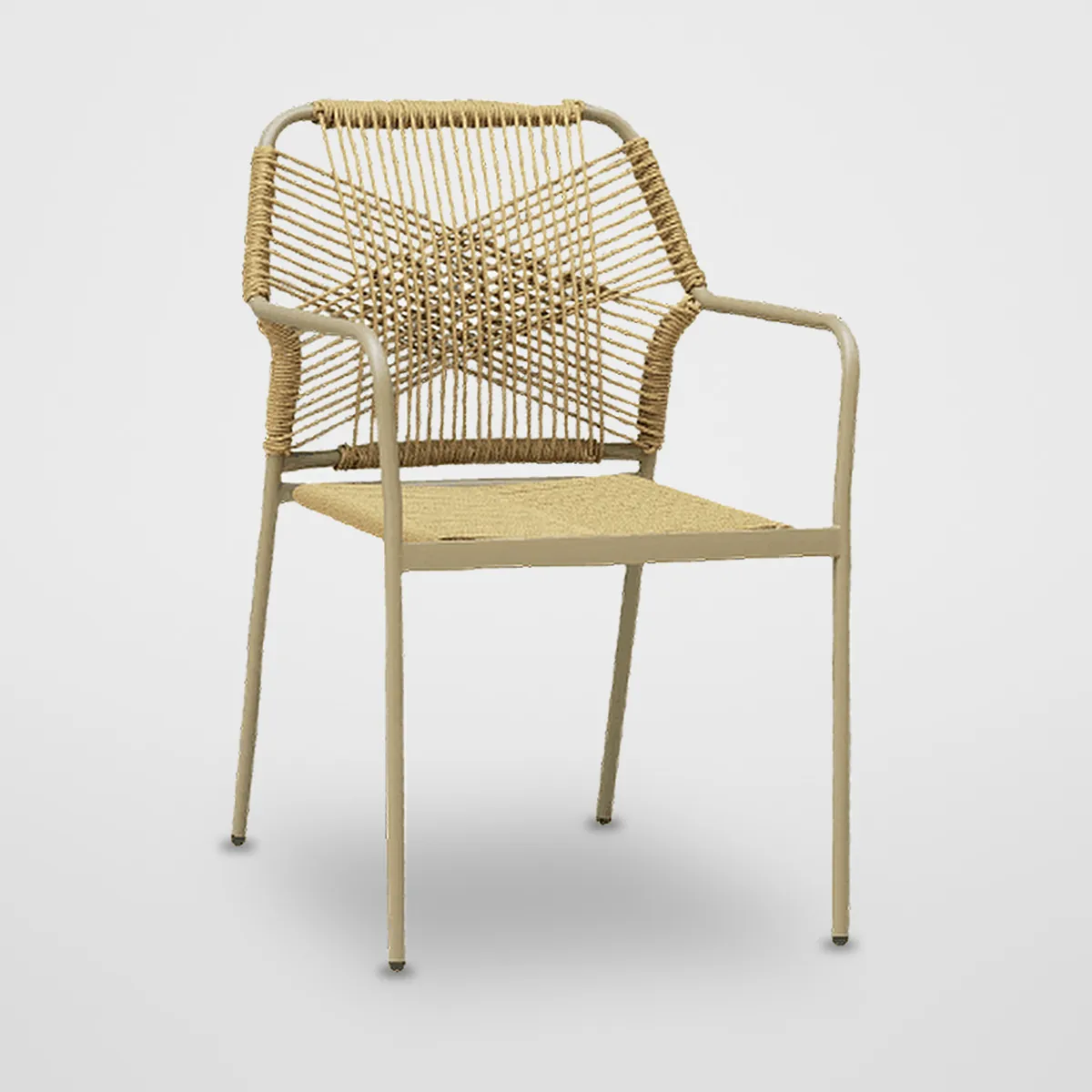 Rope-Weave Outdoor Chair CZ-O-004 – view 2