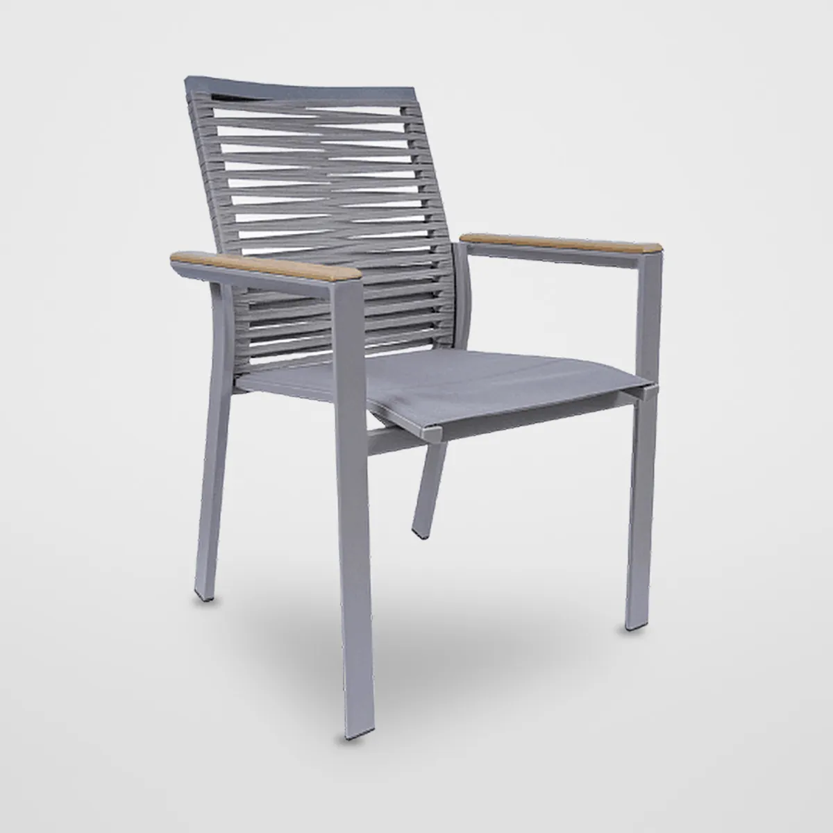 Rope-Weave Outdoor Chair CZ-O-017