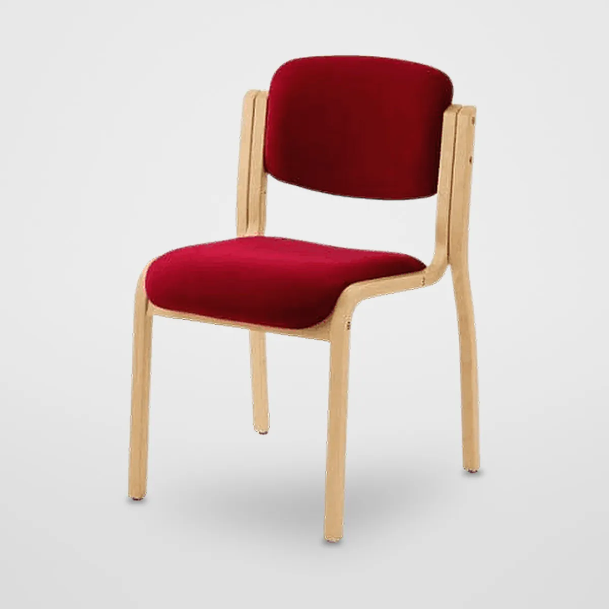 Wooden Visitor Chair CZ-V-003 – view 2