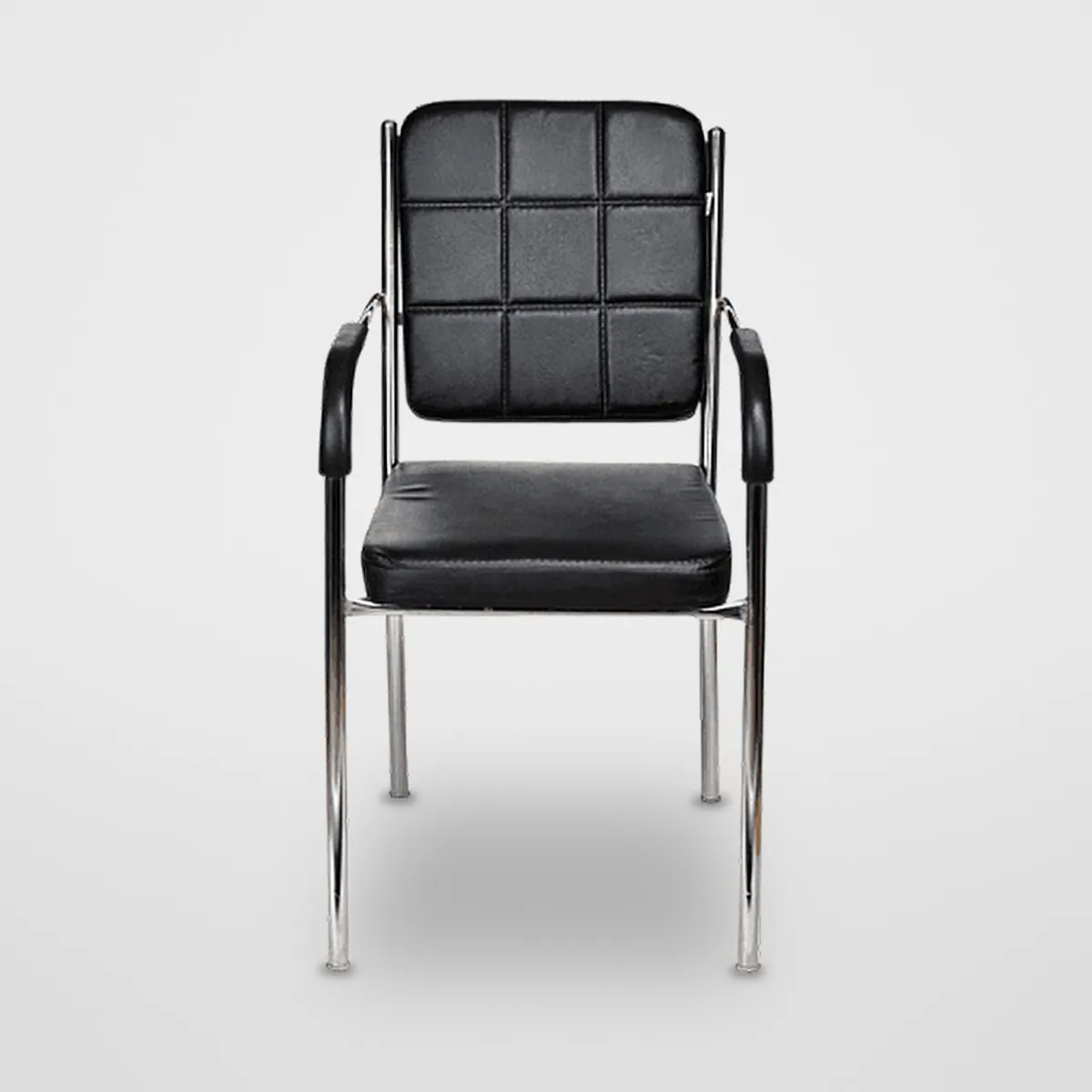 Metal Visitor Chair CZ-V-018 – view 2